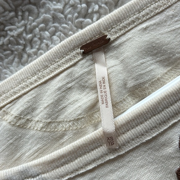 Free People boho long sleeve top - Picture 6 of 8